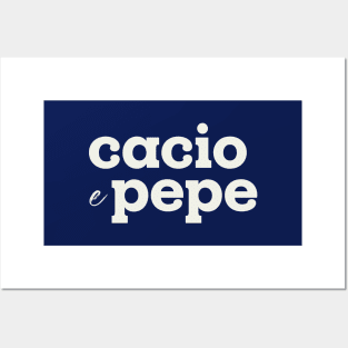 Cacio e pepe Posters and Art